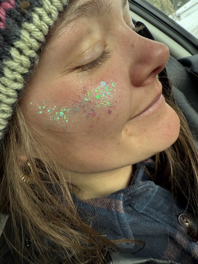 Après Sparkles glitter in action